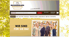 Desktop Screenshot of buchhandlung-hornbostel.de